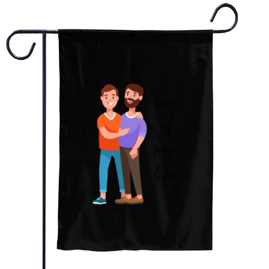 lesbian lgbtq pride valentine day 2023 valentines Garden Flags