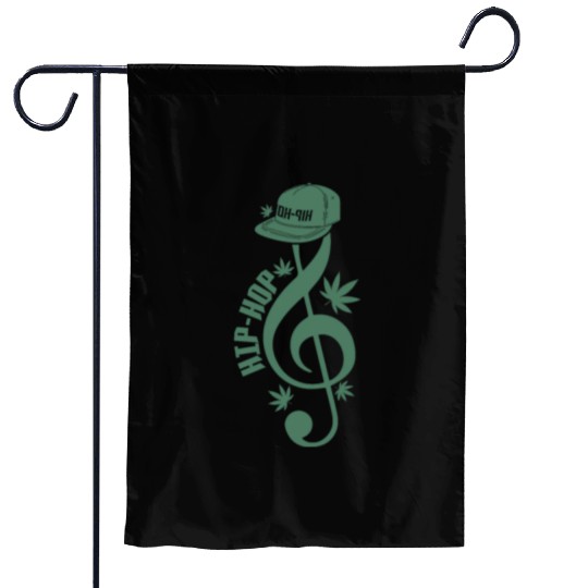 Clef with Cappi Music Direction Rap Garden Flags