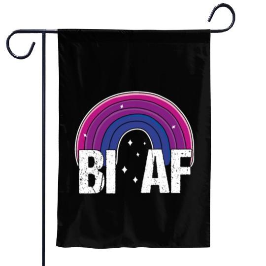 Bi AF Bisexual Pride Flag Rainbow Garden Flags