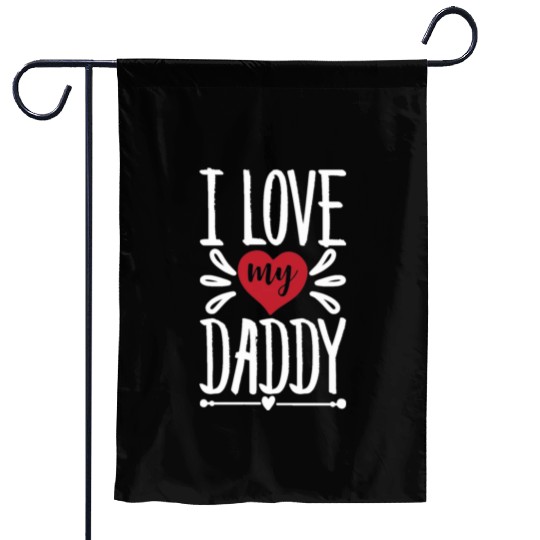 New Valentine I Love My Daddy308 Garden Flags