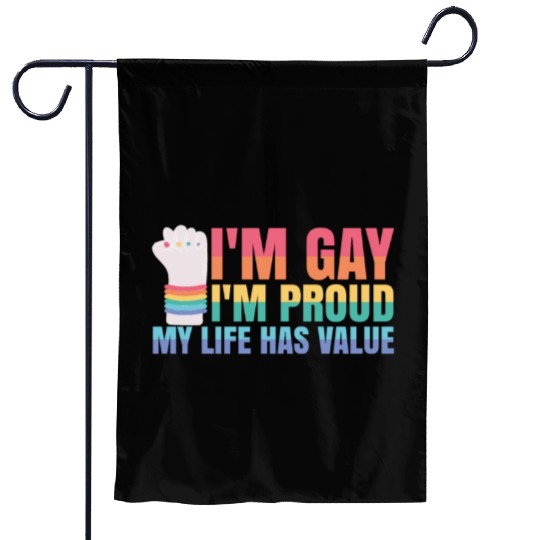 Gay Pride Month Equality Rainbow Garden Flags