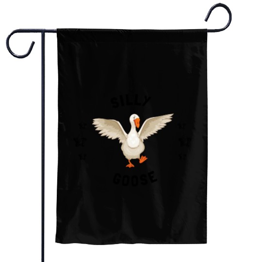 silly goose Garden Flags