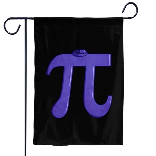 Blueberry Pi - Funny Pi Day Math Teacher Garden Flags