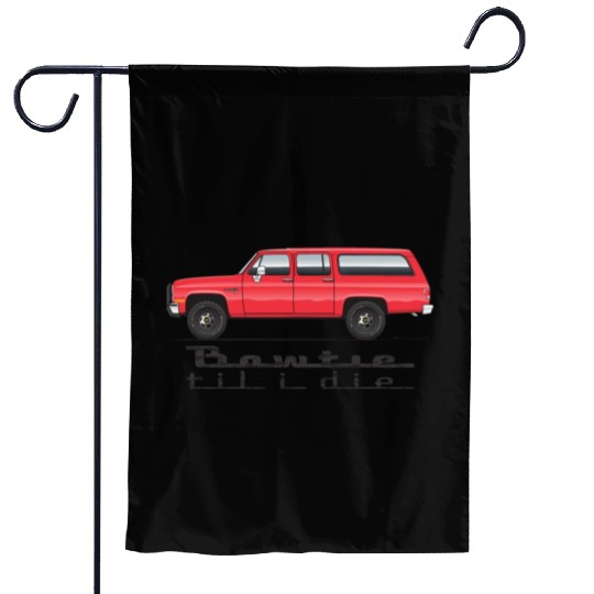 bowtie Cardinal Red Garden Flags