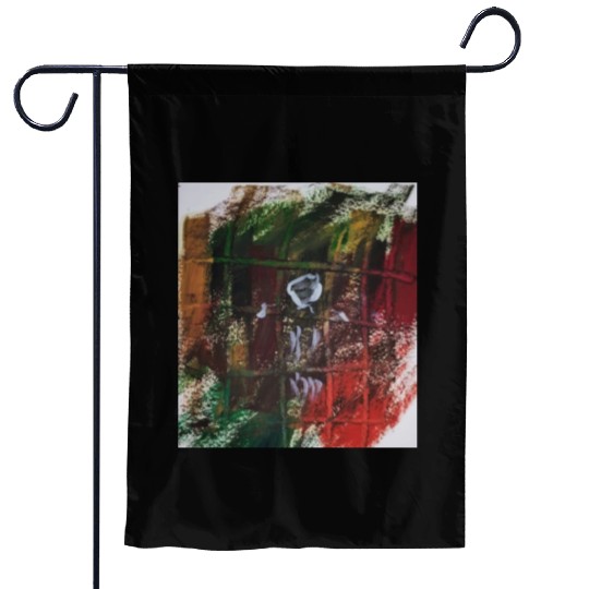 Abstract Design - Home Alone Artwork Garden Flags