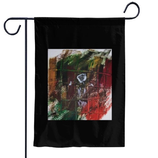 Abstract Design - Home Alone Artwork Garden Flags