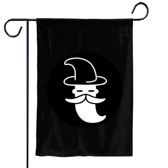 Minimal Wizard Garden Flags