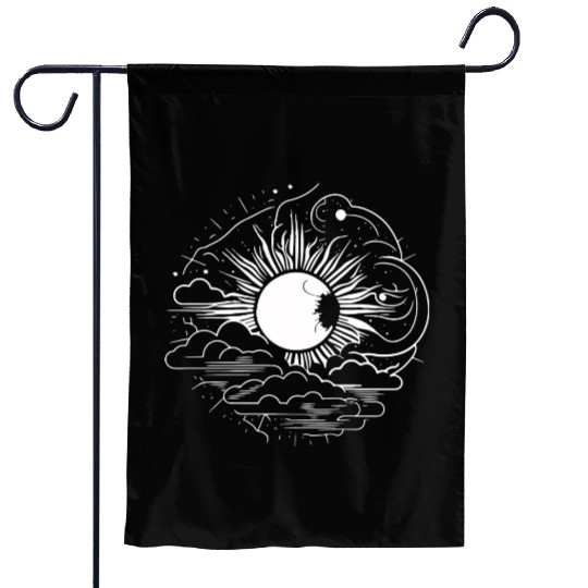 Get Your Astrology Garden Flags with the sun!