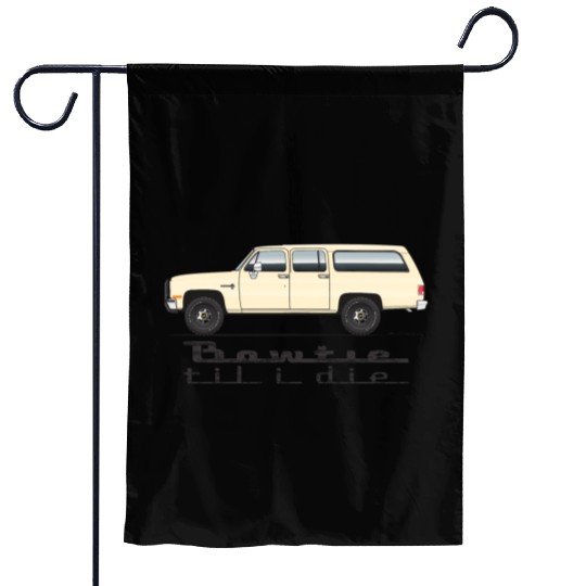 bowtie Santa Fe Tan Garden Flags