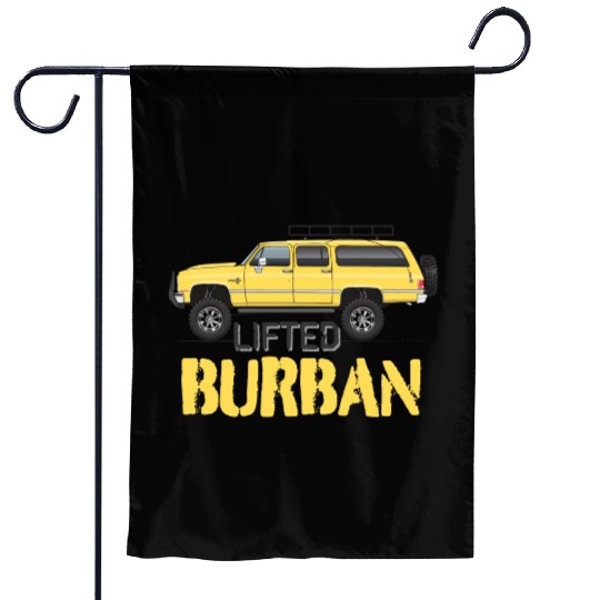 burban Colonial yellow Garden Flags