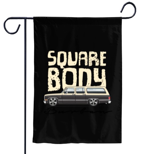square body Santa Fe Tan Garden Flags