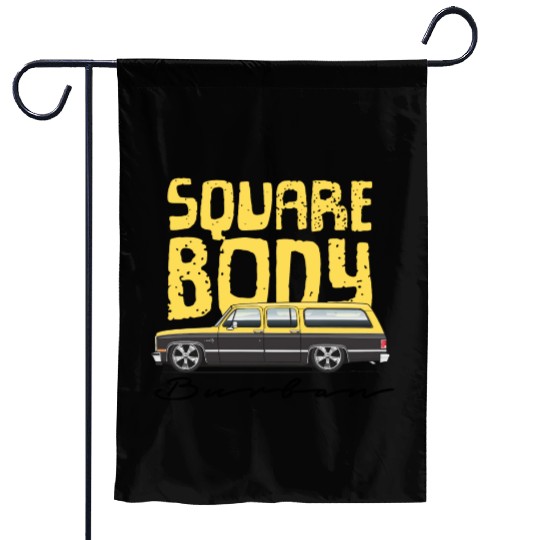 square body Colonial yellow Garden Flags