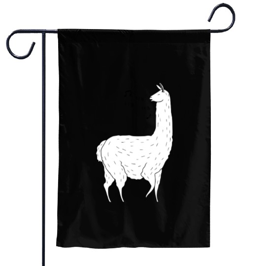 Song Of The Llama Garden Flags