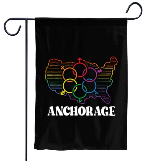 Anchorage Pride Month Pride Flag LGBT Community LG Garden Flags