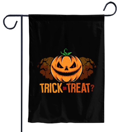 Trick or Treat - Halloween pumpkin Garden Flags