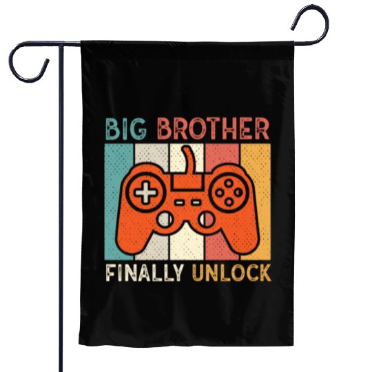 Big Brother Finally Big Bro Gamer Promoted Son Garden Flags