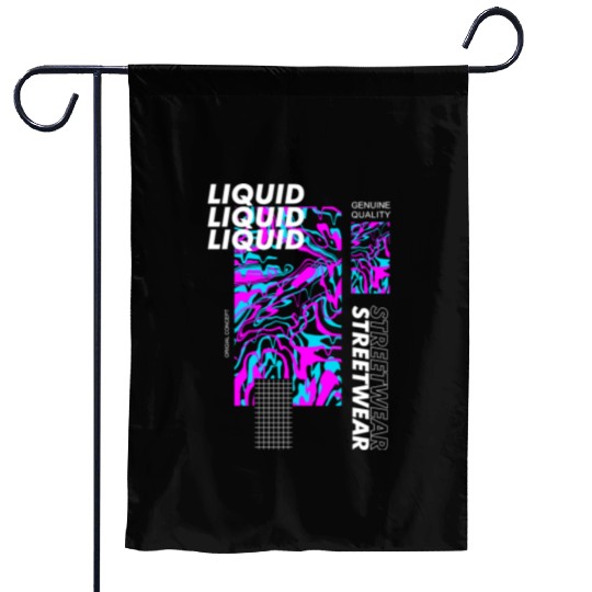 Liquid Urban Streetwear Garden Flags