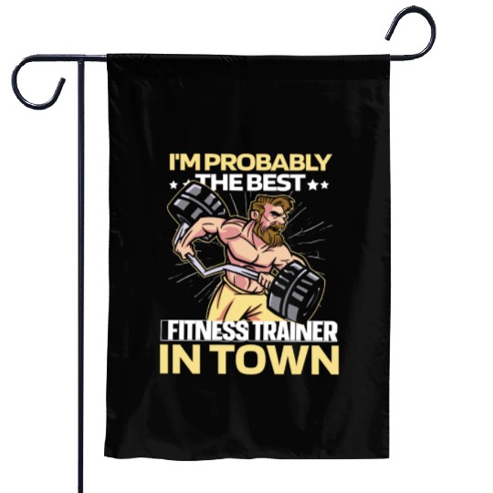 Fitness Workout Gym Garden Flags