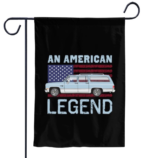 legend Light Blue Garden Flags