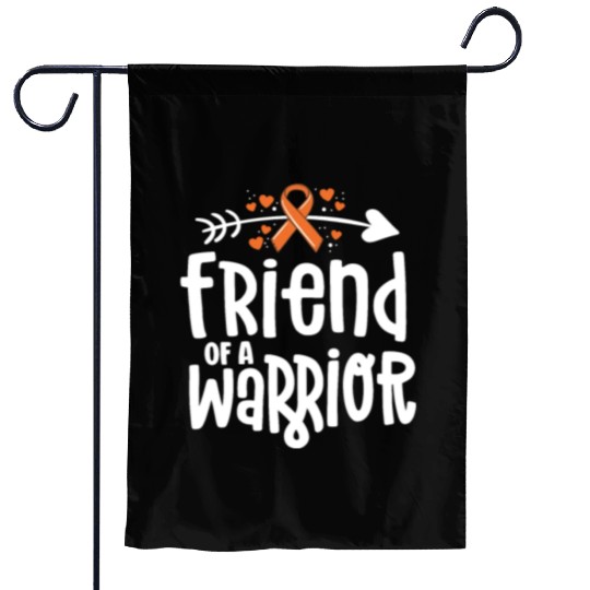 Friend Of A Warrior Lymphoma Leukemia Cancer Garden Flags