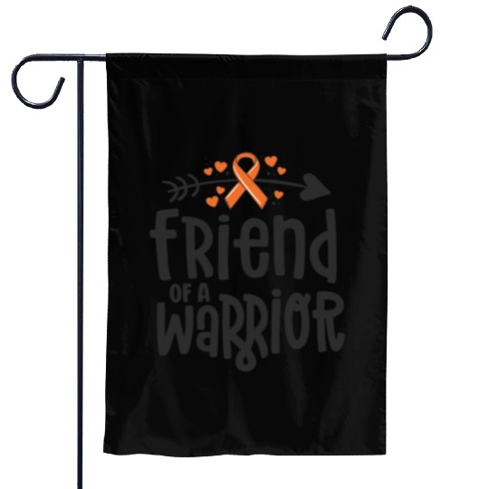 Friend Of A Warrior Lymphoma Leukemia Cancer Garden Flags