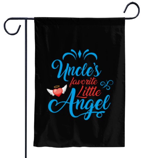 Uncle's Favorite Little Angel Garden Flags