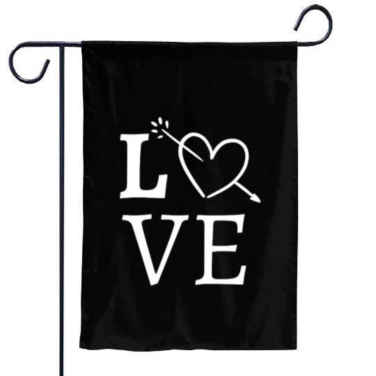 Idée cadeau saint valentin, Love, couple, amour Garden Flags