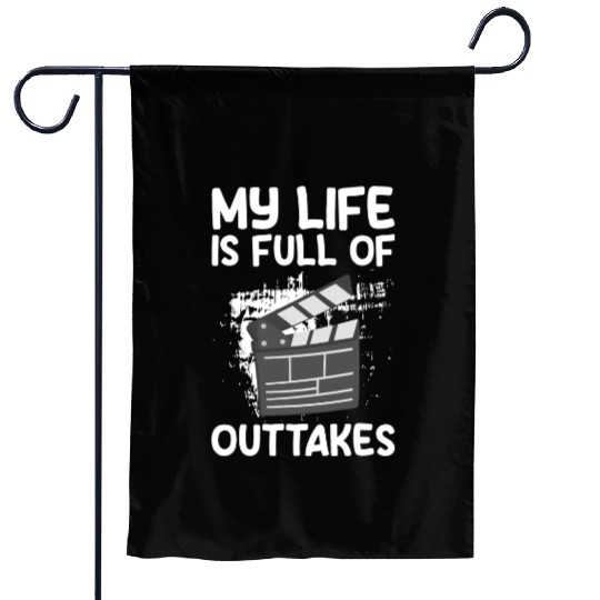 Actor Rehearsal Play Drama Club Garden Flags