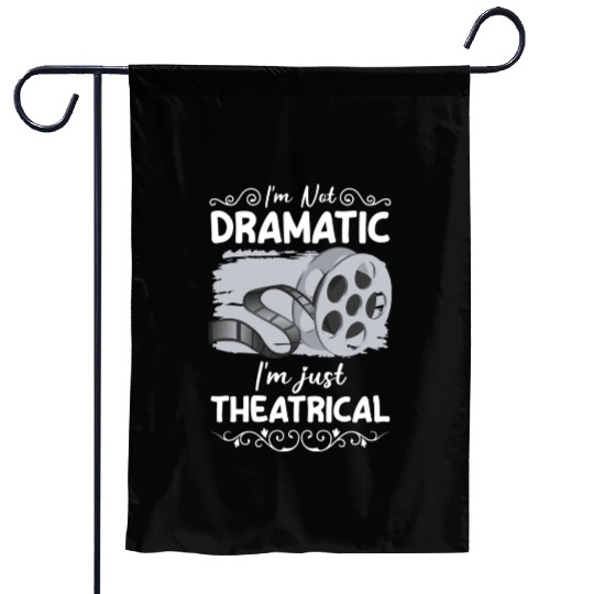 Actress Stage Drama Club Garden Flags