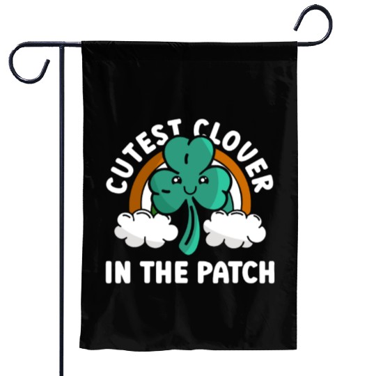 Cutest Clover In The Patch - St Patricks Day Irish Garden Flags