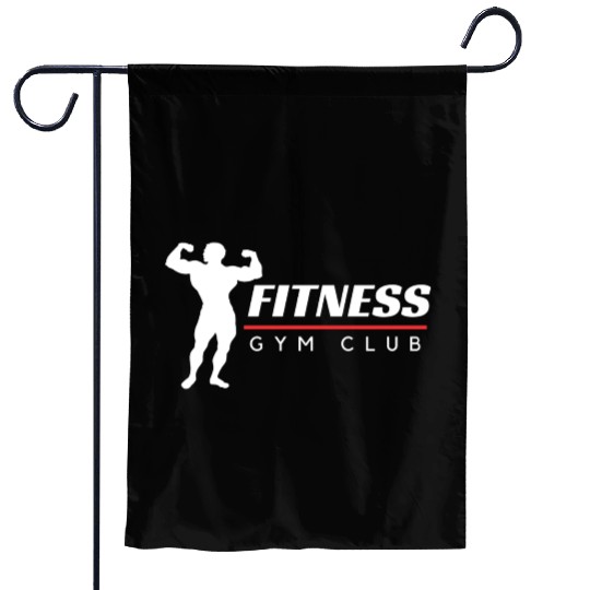 Fitness Gym Club Garden Flags