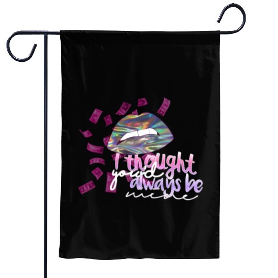 Money but no ego Garden Flags