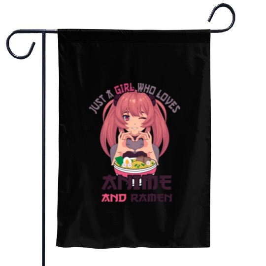 Just a girl who loves anime ramen Garden Flags