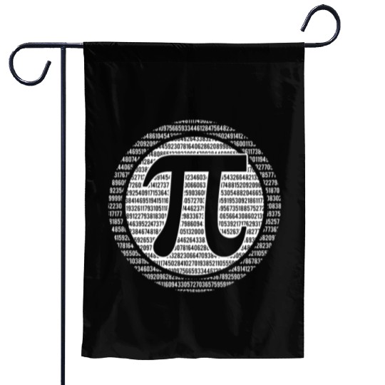 Digit Pi Numbers Math Holiday Mathematics Pi Day Garden Flags