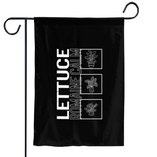 Lettuce Romaine Calm, Garden Plant Gardening Garden Flags