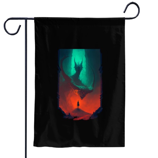 Lonely Journey Garden Flags