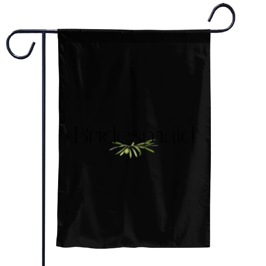 Bridesmaid Olive Branch Garden Flags