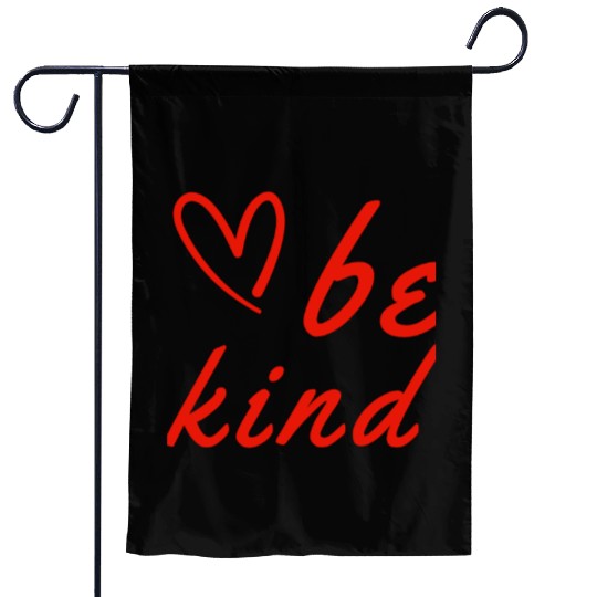 be kind cute Garden Flags for women
