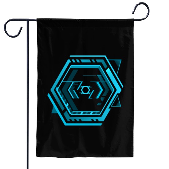 Cyberpunk teleporter 15. Garden Flags