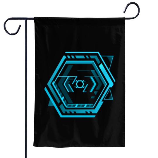 Cyberpunk teleporter 15. Garden Flags