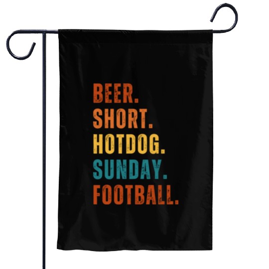 Football Sunday Garden Flags