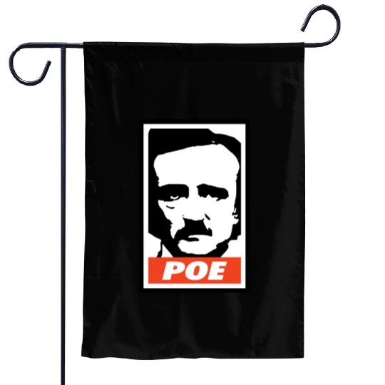 Edgar Allan Poe Garden Flags