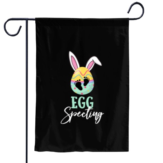 Womens Easter Pregnancy or Pregnant Mom To Be Garden Flags