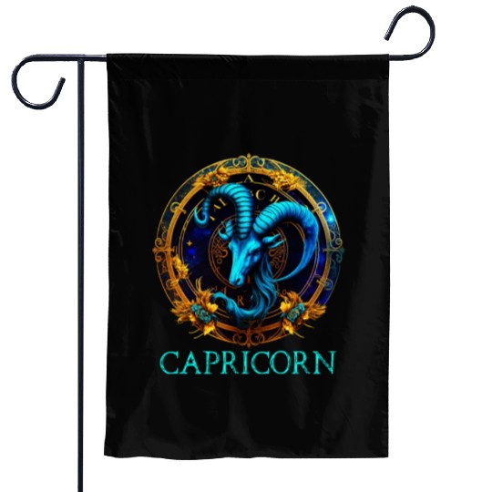 Embrace Your Capricorn Identity: Capricorn Pride Z Garden Flags