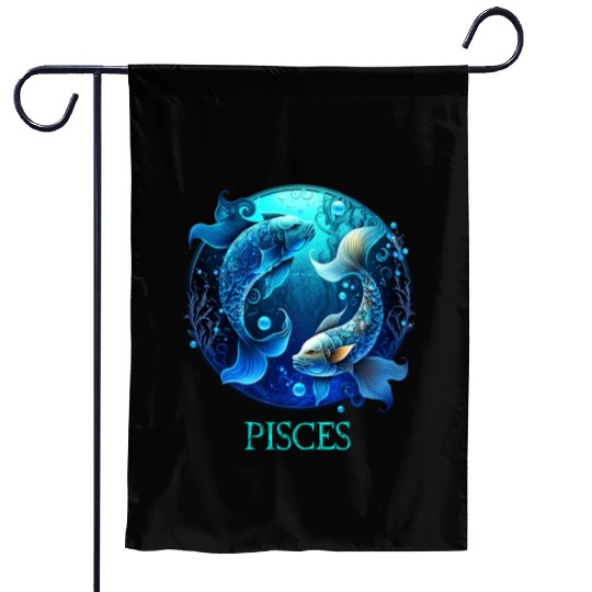 Embrace Your Pisces Identity: Pisces Pride Zodiac Garden Flags