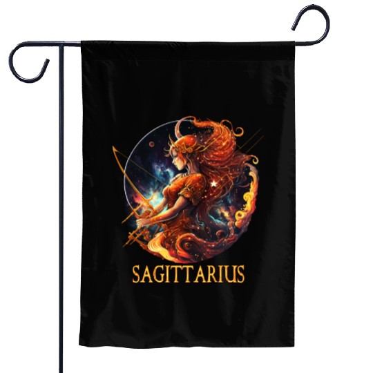 Embrace Your Sagittarius Identity: Sagittarius Pri Garden Flags