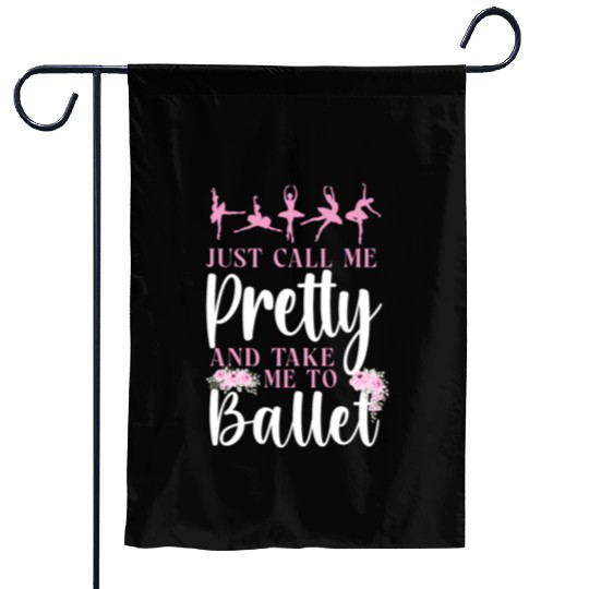 Ballet Dancer Dance Girl Ballerina Garden Flags