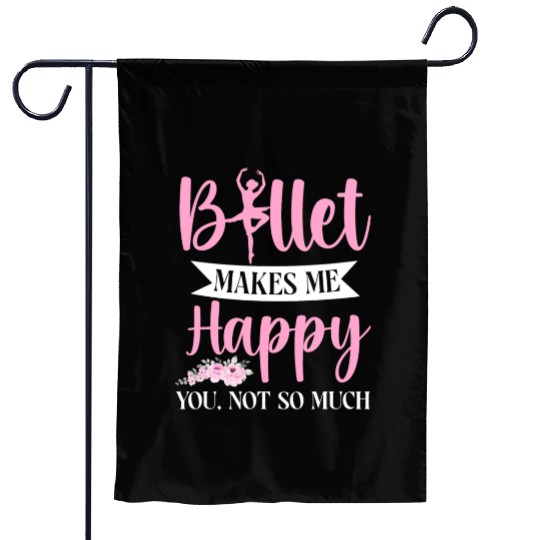 Ballet Dancer Dance Girl Ballerina Garden Flags