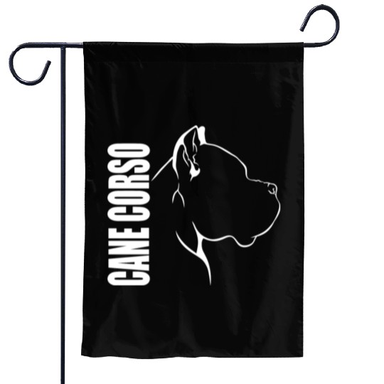 Proud Cane Corso Profile dog mom Garden Flags