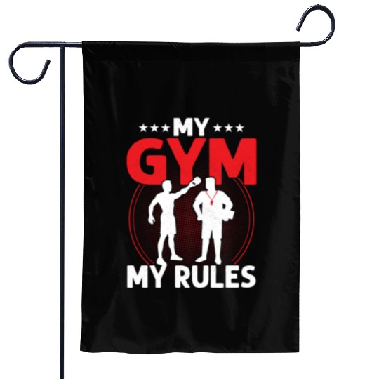 My Gym My Rules Physical Education School Garden Flags